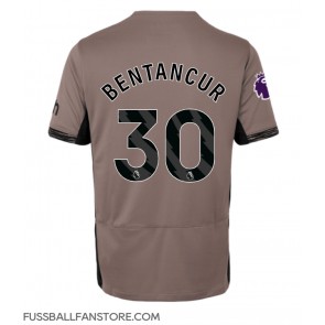 Tottenham Hotspur Rodrigo Bentancur #30 Replik 3rd trikot Damen 2023-24 Kurzarm